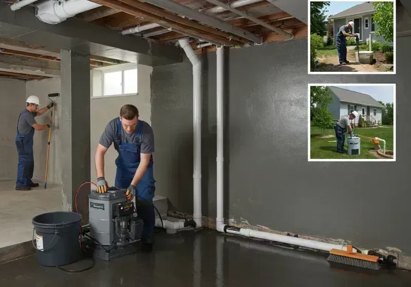 Basement Waterproofing and Flood Prevention process in Warrensburg, IL